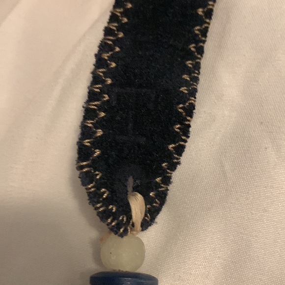 Twine&Twig navy Horse hair necklace - Picture 4 of 10